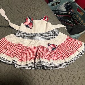 Emily Rose Red and Black Gingham Dress